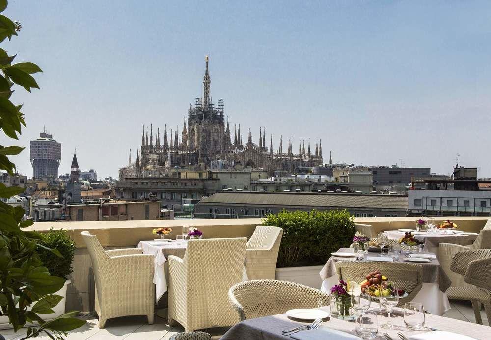 Palazzo Matteotti, The Dedica Anthology, Autograph Collection Hotel Milan Bagian luar foto The Terrace at the Four Seasons Milano