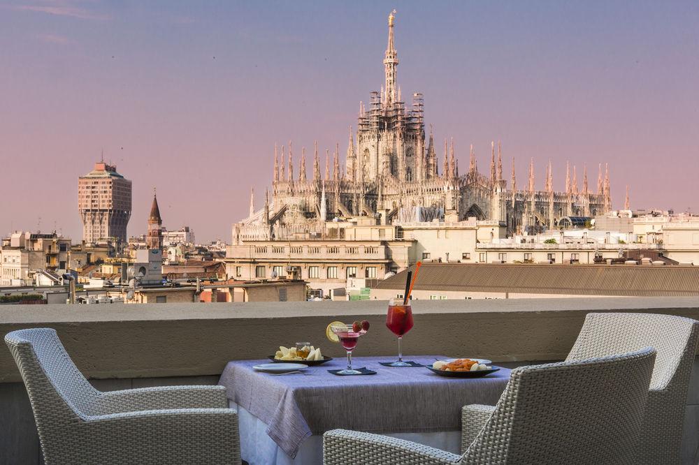 Palazzo Matteotti, The Dedica Anthology, Autograph Collection Hotel Milan Bagian luar foto View from the Sky Bar
